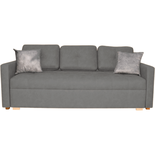 Sofá cama New Jersey en tela, Plomo
