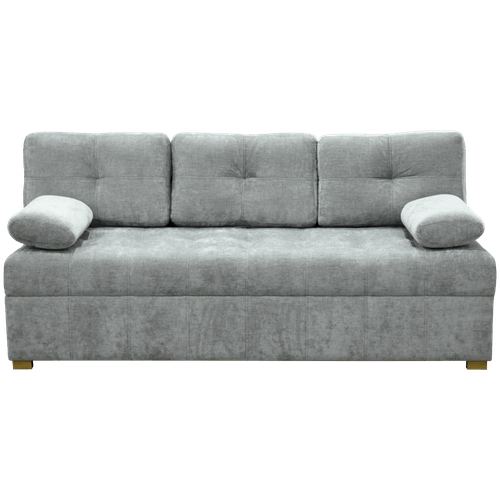 Sofá cama York en tela, gris plata