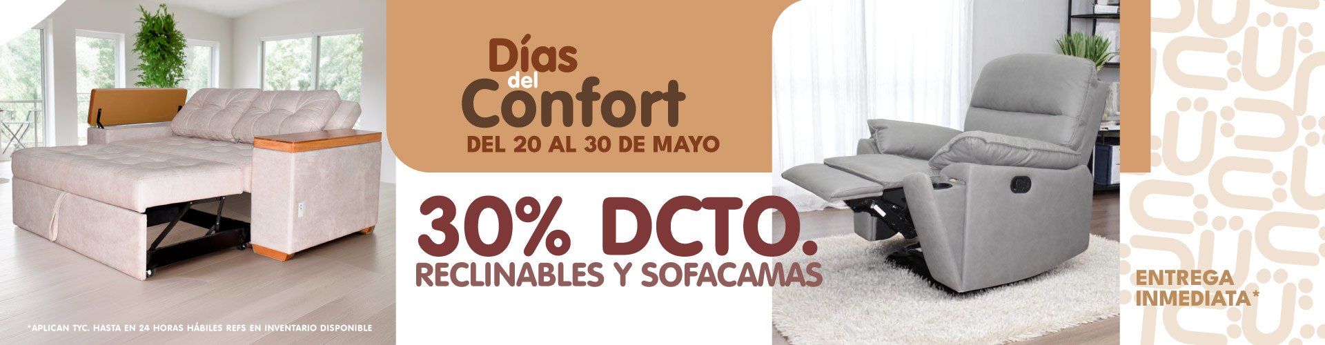 Sofacamas y reclinables