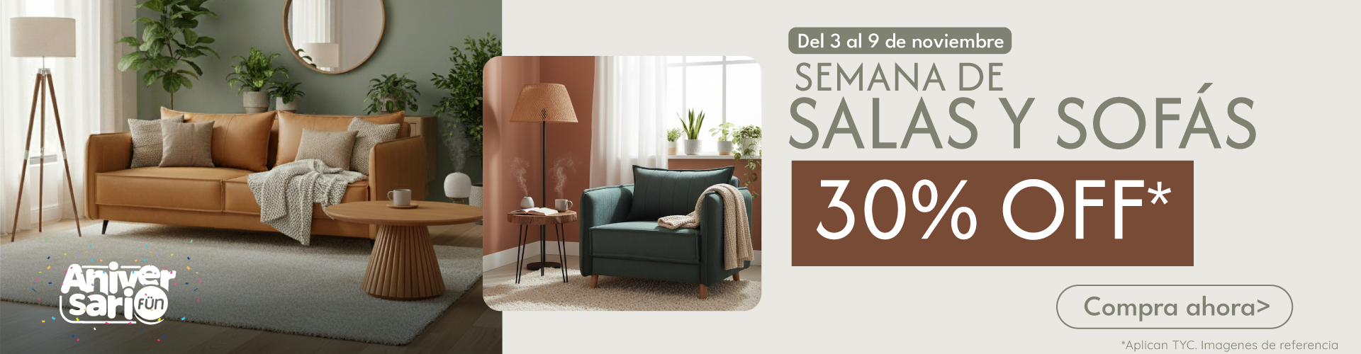 Semana Salas y Sofas